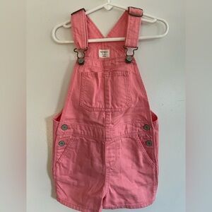 OshKosh B'gosh Bright Pink Kids Overalls